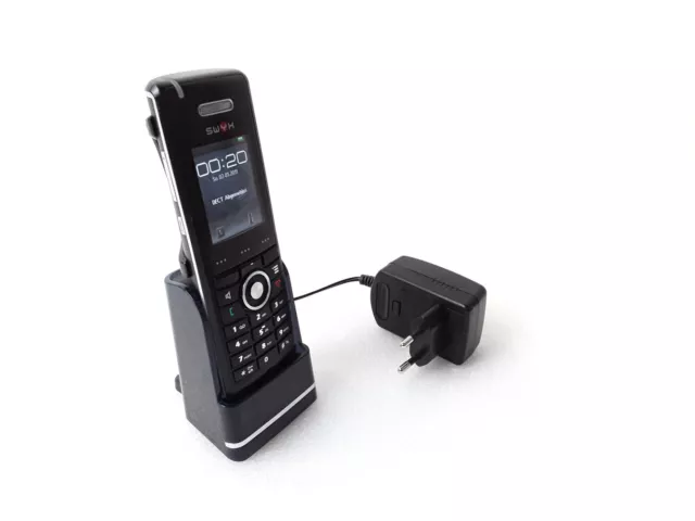 Swyx Dect Téléphone D510 Appareil Portatif Combiné + Chargeur Station 3