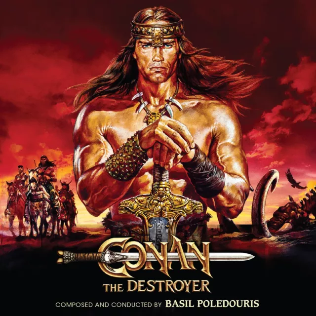 Conan The Destroyer - 2 x CD Expanded Score - Limited Edition - Basil Poledouris