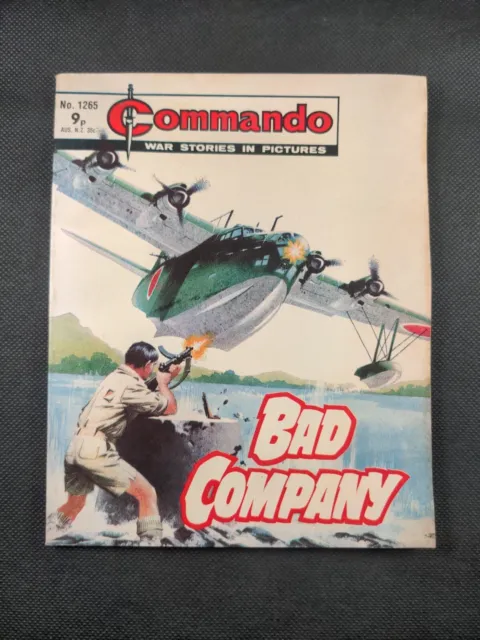 Commando Comic Issue Number 1265 Bad Company