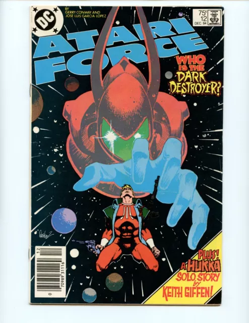 Atari Force #12 Comic Book 1984 FN/VF Newsstand DC Dark Destroyer