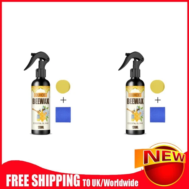 120ml Protezione Mobili Lucidatura Usura Spray Cera d'Api Resistente Per Pavimento (B)