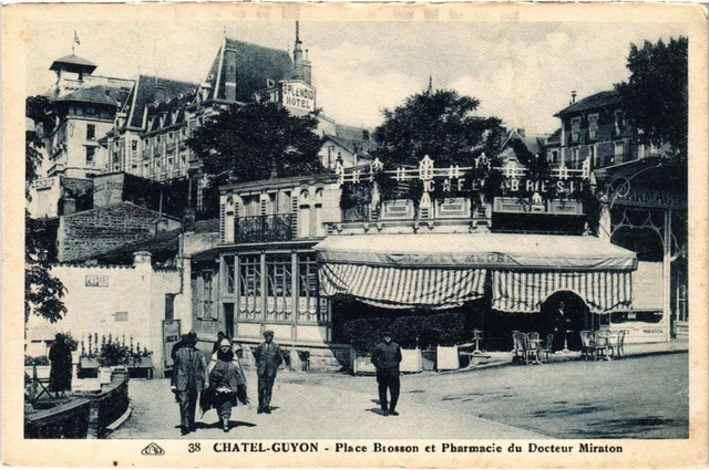 CPA 63 Chatel-Guyon - La Nouvelle Gare - Carte Postale Ancienne (Années 1900)