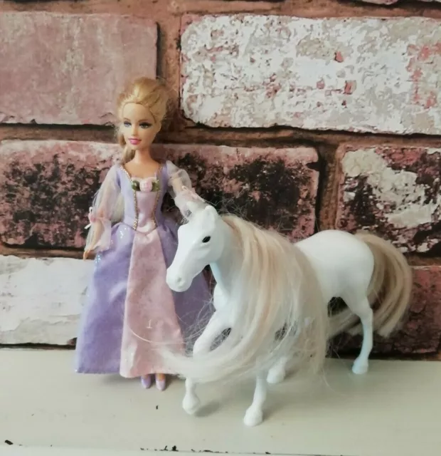 MATTEL MINI KINGDOM Rapunzel Barbie Doll 