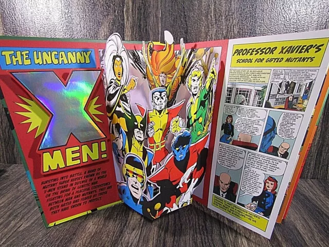 Marvel #2 X-Men Pop-Up True Believers Retro Character Collection Hard Cover