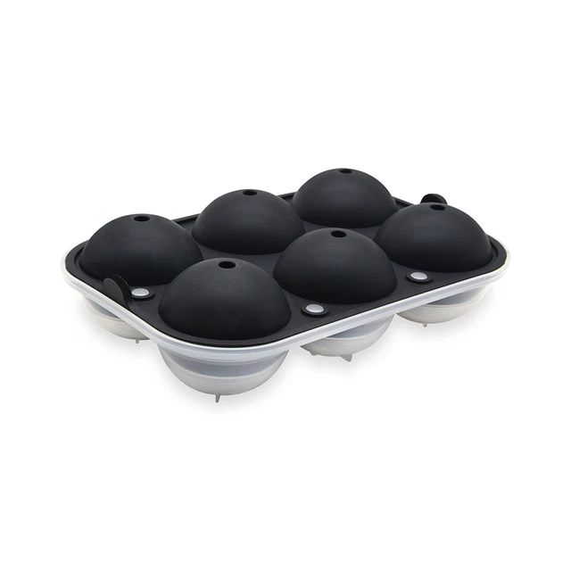 1 pz stampo whisky hockey su ghiaccio grande stampo rotondo ghiaccio con copertura hockey su ghiaccio-MakeX8C6