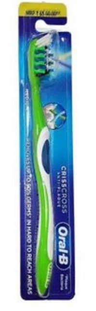 @ Oral B Entrecroisé Anti Plaque Indicateur Brosse à Dents