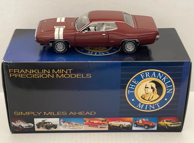 FRANKLIN MINT 1/24 Scale diecast B11RP48 - 1936 Bugatti Type 57 SC Black Red EUR 114,99 - FR