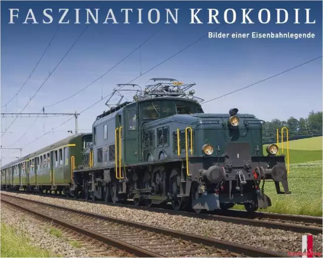 Fachbuch Faszination Krokodil, Bilder einer Eisenbahnlegende, TOP Buch, NEU