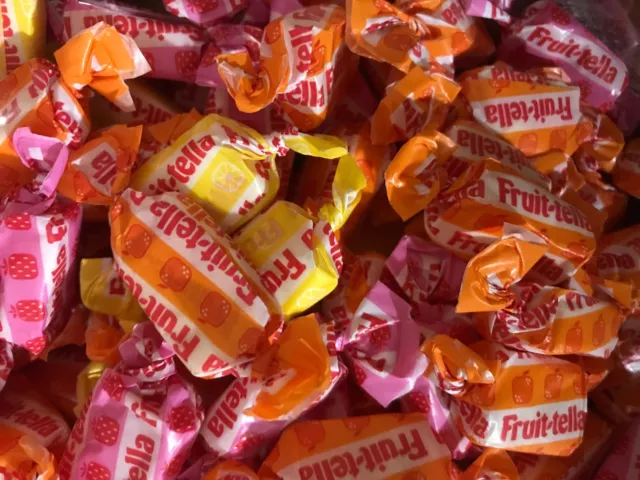 Fruit-Tella Juicy - Original Fruit Flavoured Chewy Sweets - Pick & Mix