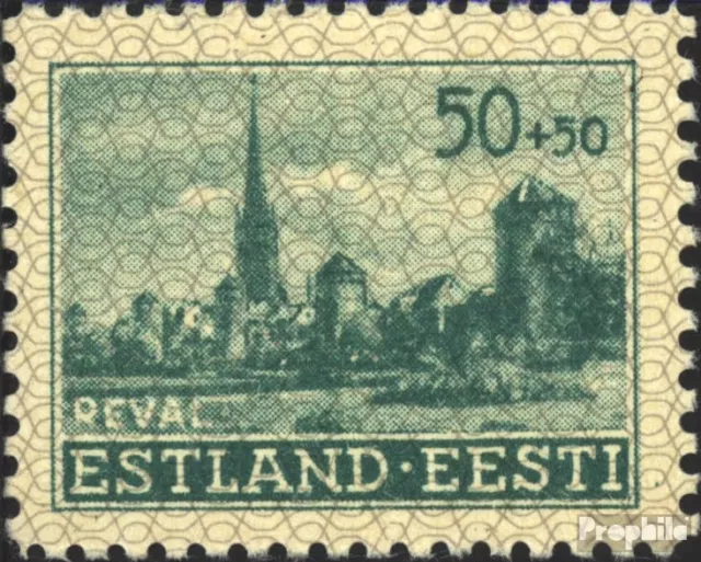 Estonia (German.cast.2.world.) 7 unmounted mint / never hinged 1941 Building