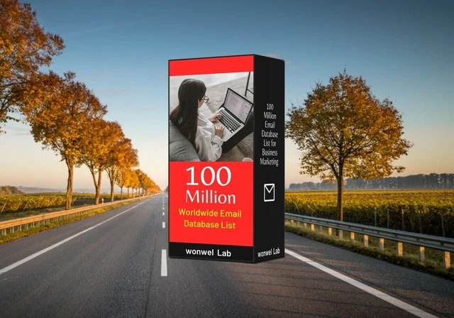 100 Million Email Database Worldwide Email List Fast Delivery