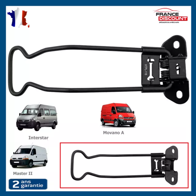 Tirant de Porte Battante Arrière pour RENAULT MASTER II OPEL MOVANO A - 4401206