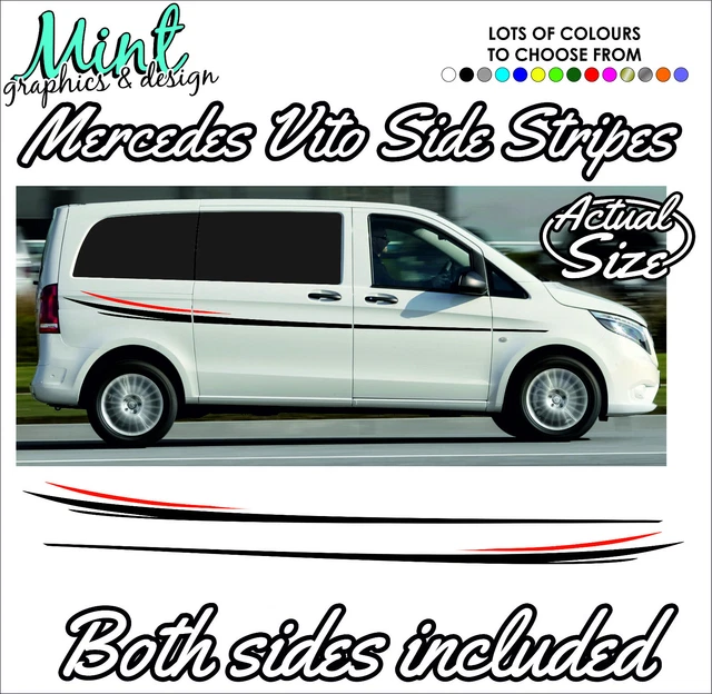 MERCEDES VITO CAMPER MOTORHOME Side Stripes Decals Stickers Van Graphics 1009 38.01 PicClick MERCEDES VITO CAMPER MOTORHOME Side Stripes Decals Stickers Van Graphics 1009 38.01 PicClick