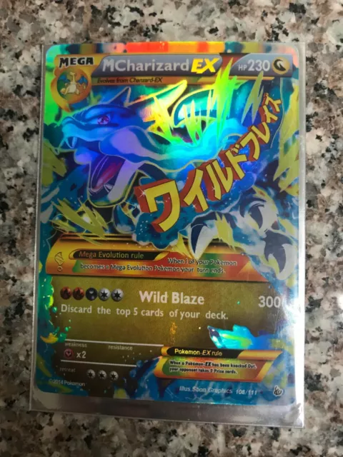  Pokemon - Mega-Charizard-EX (108) - XY Flashfire