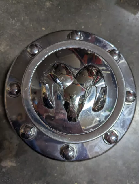 Dodge RAM 3500 DRW 68081015AA OEM Rim Wheel Center Hub Cap 8 Lug Cover Long REAR