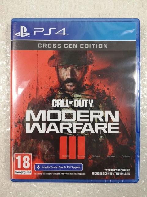 CALL OF DUTY Modern Warfare Iii (3) - Edition Cross-Gen - Ps4 Uk New ...