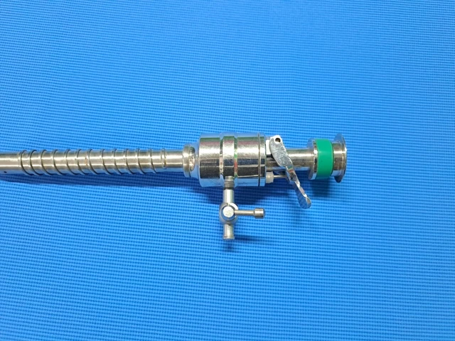 New Laparoscopic 10mm SS Spiral Trocar Cannula Reusable Surgical Instruments