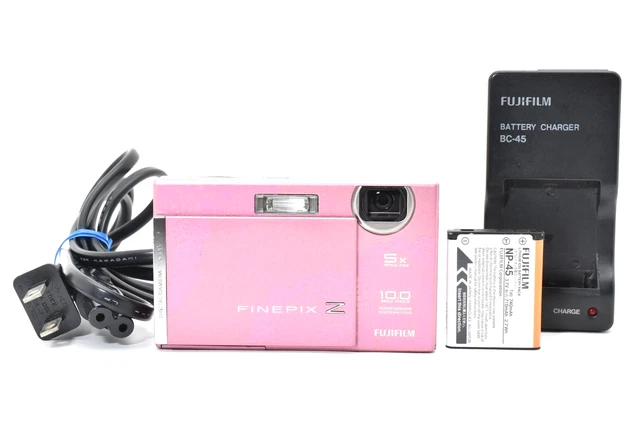FUJIFILM FINEPIX Z250FD Pink Digital Camera Power on Tested from