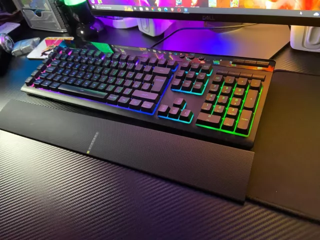 Corsair K55 RGB Pro XT Wired Membrane Gaming Keyboard - Black (CH-9226715-UK)