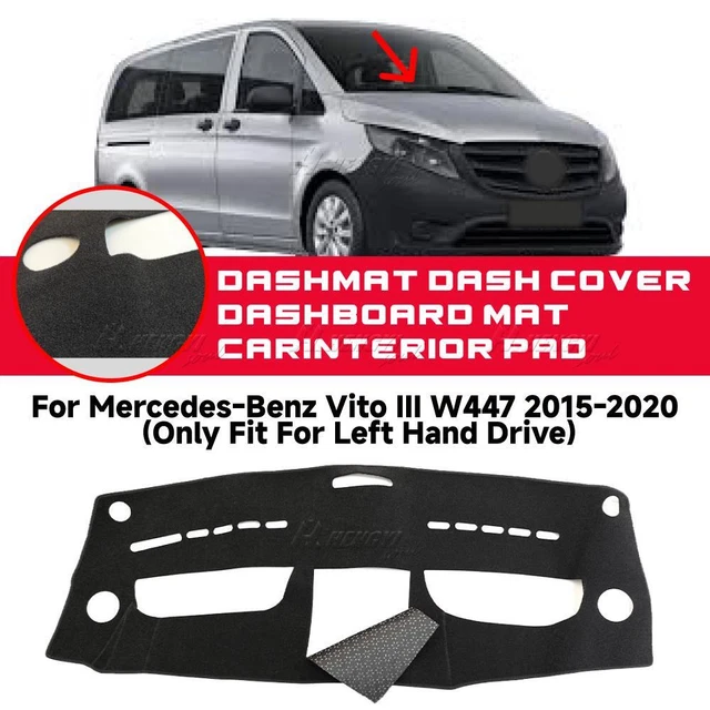 JDMTM Compatibile con Mercedes Vito W447 Car Styling Center Console