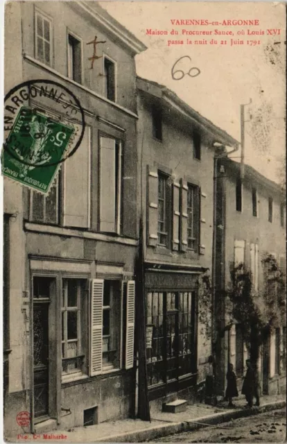 CPA VARENNES in ARGON (118723)