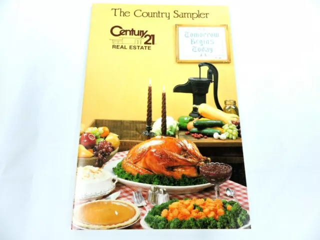 Century 21 Real Estate Cookbook 1982 The Country Sampler 128 Pages Vintage New