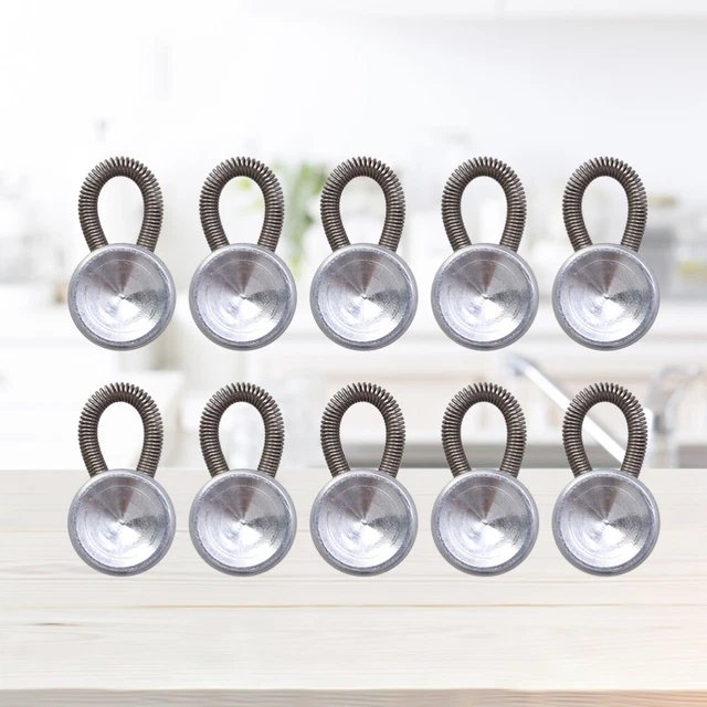 15 PC Adjustable Extended Buckle DIY Button Extender Shirt Extenders Alloy
