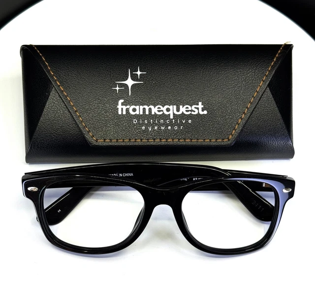 KIRKLAND SIGNATURE KS ST GEORGE BLACK Square Full Rim Eyeglasses