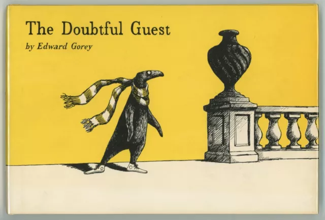 SIGNED  "The Doubtful Guest" by Edward Gorey [Dodd, Mead, & Co, 1978]