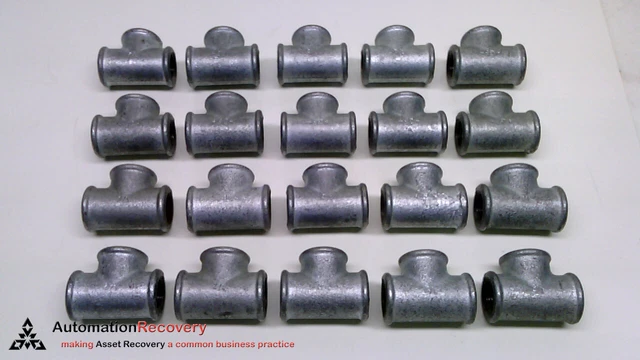 Georg Fischer 770130204  Galvanized Tee Fitting, 1/2", See Desc #219568