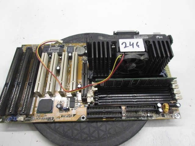 TEKRAM P6B40-A4X V1.06 Intel Pentium II MMX 350MHZ 1GB