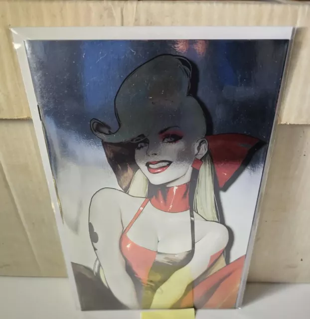 Harley Quinn #16 SDCC 2022 Chrome Foil Variant by Sozomaika LOTS OF PICS!