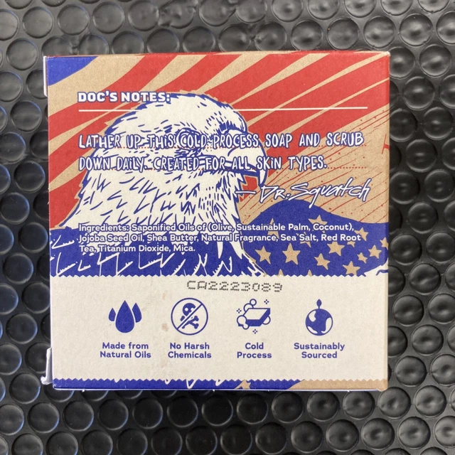 DR SQUATCH FREEDOM FRESH All-Natural Bar Soap Limited Edition Various ...