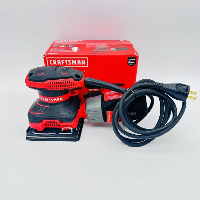 CRAFTSMAN 2.0 AMP 1/4 Sheet Palm Sander CMEW230 40.00 PicClick