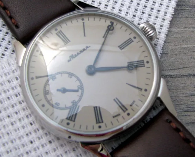 New! Molniya Watch Mechanical Soviet Russian USSR Men's Wrist Molnija Vintage