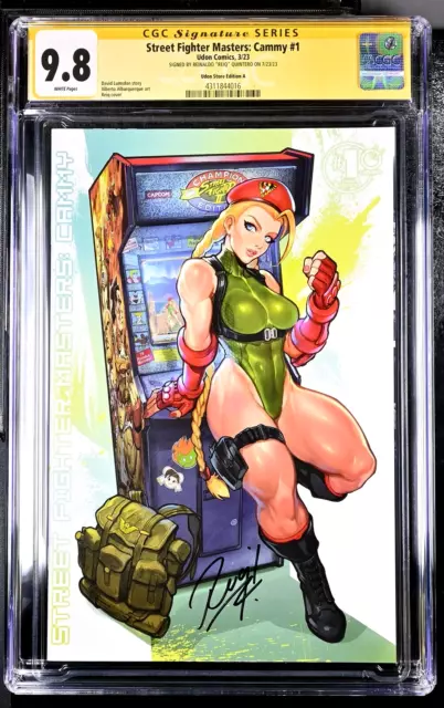 Street Fighter Masters Cammy #1 Jeehyung Lee GGA Variant Cover Exclusi –