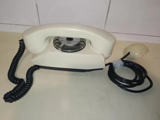 Telefono a Disco Safnat TS Milano, Vintage Anni 70