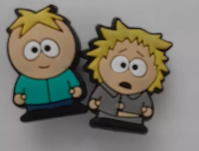 2 x SOUTH PARK CHARACTER for  CROC SHOE Charm-butters