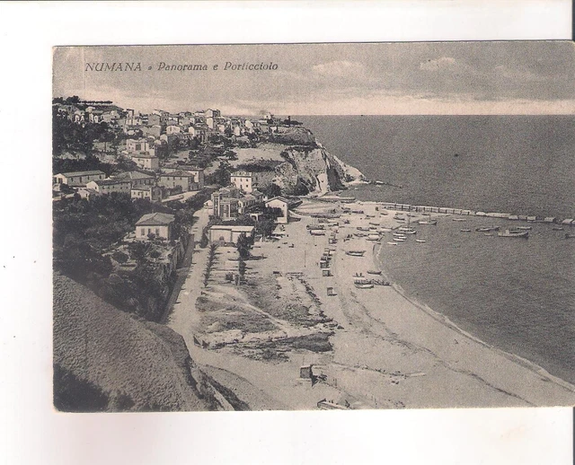 Numana Ancona Il Porticciolo Cartolina No Vg