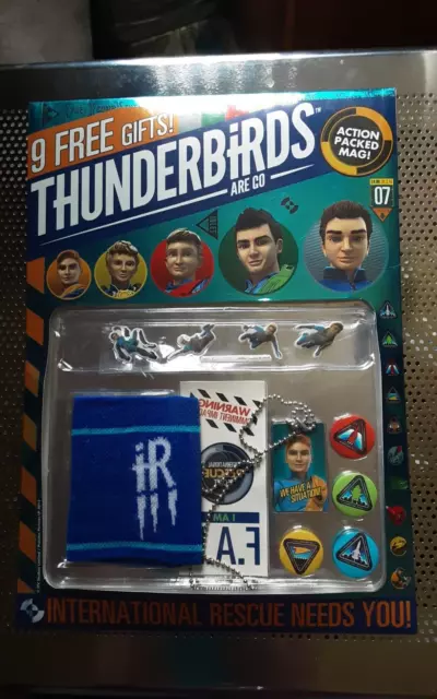 Thunderbirds Are Go Comic Issue No 7: March 2016 - Includes 9 Free Gifts