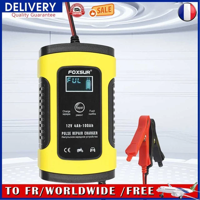 12V Battery Charger Fast Power Battery Maintainer Car Accessories (EU)