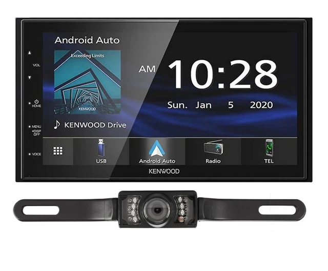 KENWOOD DMX47S 6.8& Digital Multimedia Receiver CarPlay & Android Auto
