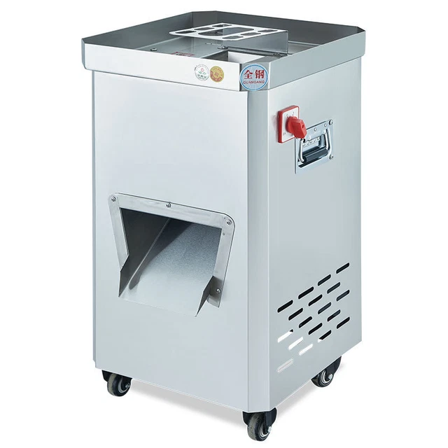 NEW COMMERCIAL MEAT Strip Cutter / Vertical Meat Slicer Machine 1500w