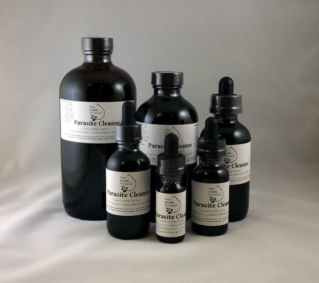 Tintura Parassiti Naturale 2 Oz - Assenzio, Noce Nero E Chiodi Di Garofano - Estratto Di Pulizia
