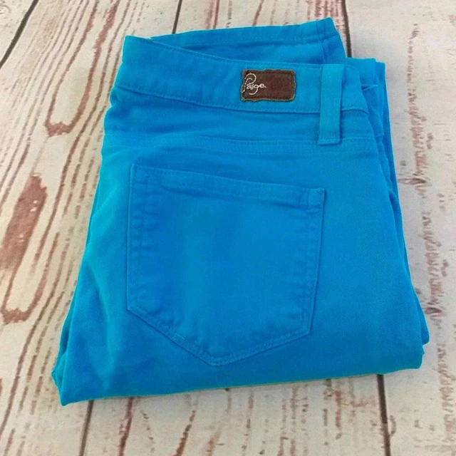 Paige Peg Skinny Jeans Blue Size 28