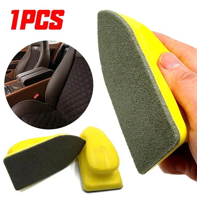 Seggiolino auto in pelle cura dettagli nano spazzola pulita auto lavaggio interno per auto