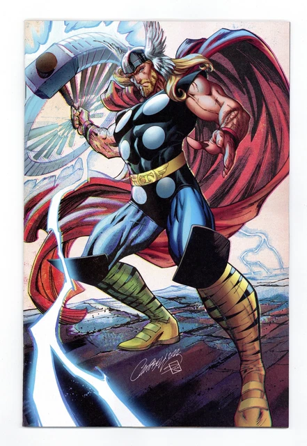 Thor #25D Campbell Virgin 1:100 Variant NM- 9.2 2022