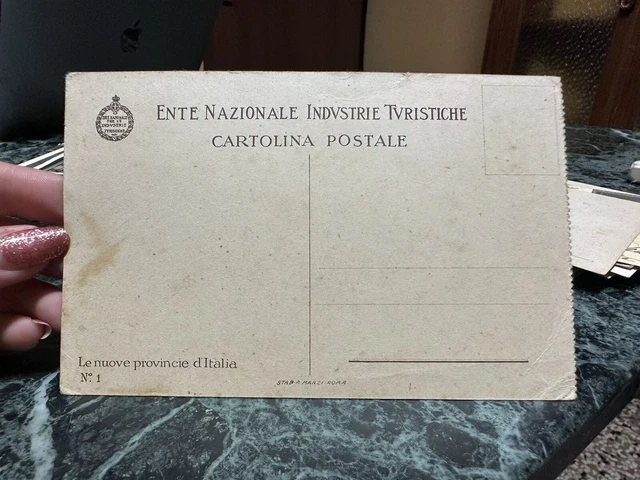 Cartolina Val Trafoi Ente Nazionale Industrie Turistiche Non Viaggiata Bg 2