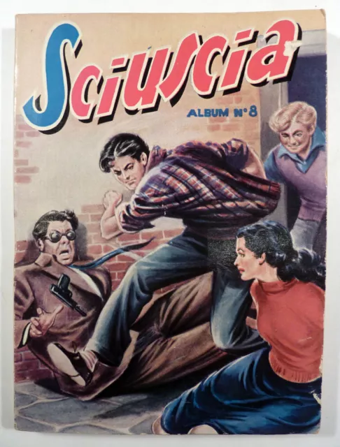 Sciuscia 1ère série Reliure éditeur n° 8 Ed. SAGE 1950 TTBE