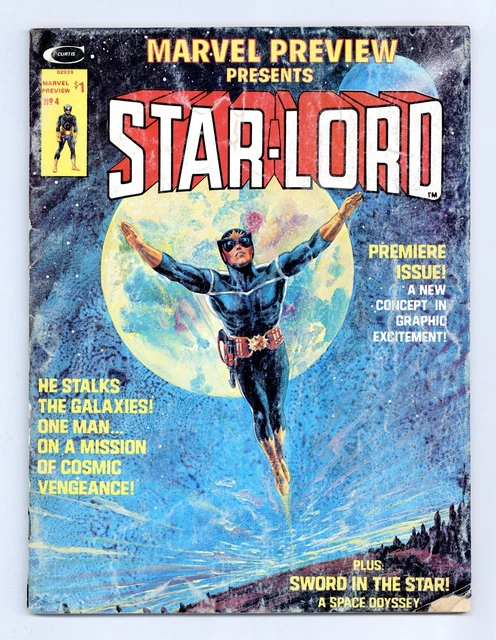Marvel Preview #4 GD/VG 3.0 1976 1st app. and origin Star-Lord